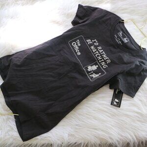 "I'd Rather Be Watching The Office" Graphic Tee – NWT 🖤📺